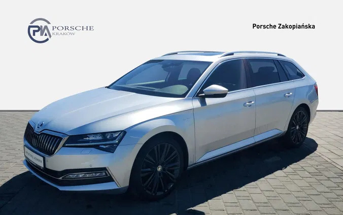 skoda superb Skoda Superb cena 124945 przebieg: 113857, rok produkcji 2020 z Bierutów